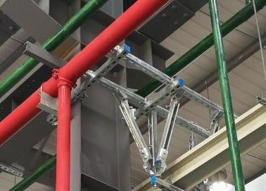 凤城该抗震支架的整体式支吊架结构协调性好